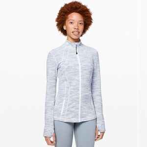Lululemon Define Jacket Wee Are From Space Sheer Blue Chambray